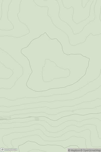 Thumbnail image for West Down [South Central England] showing contour plot for surrounding peak